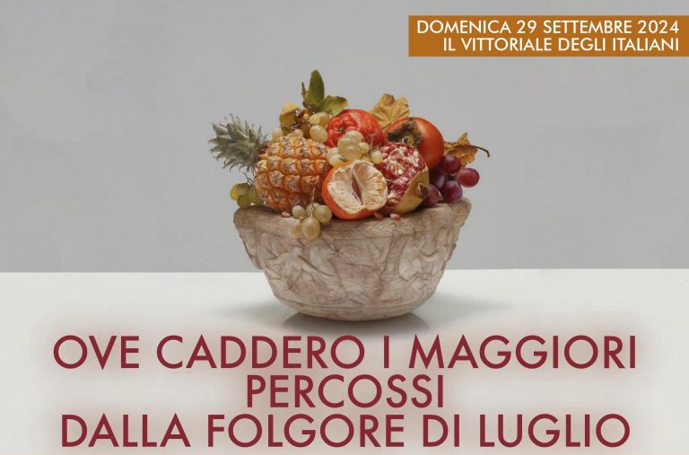 29 settembre 2024 – Ove caddero i maggiori percossi dalla folgore di luglio