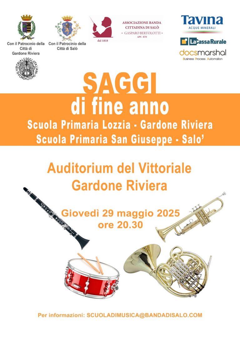 29 maggio 2025 – Saggi di fine anno