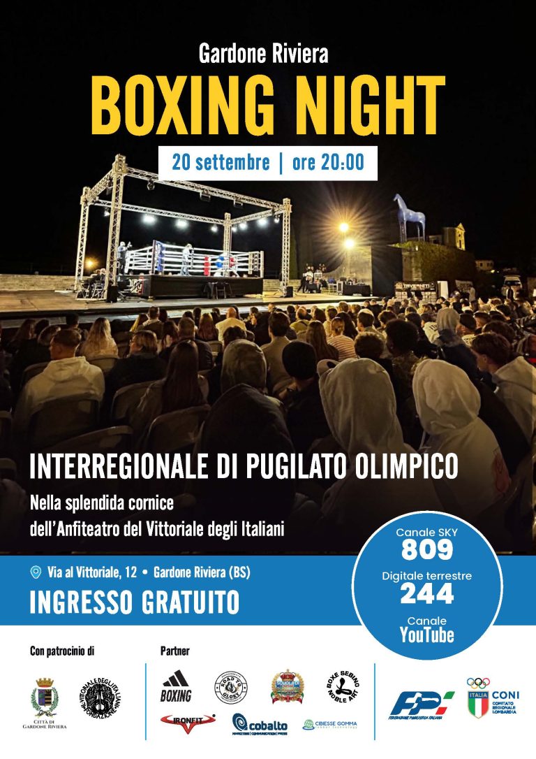 20 settembre 2026 – Boxing night